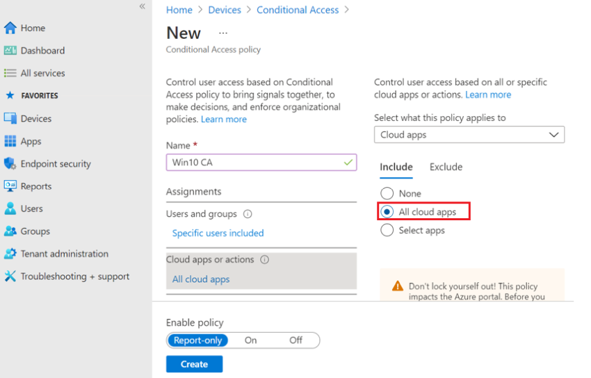 Block Access to Microsoft 365 Resources from Unmanaged Windows Device